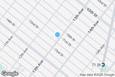 Map image of the property - 7108 13th Ave