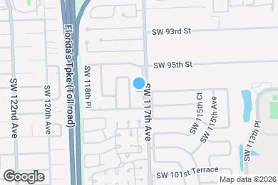 Map image of the property - 9612 SW 117th Ave
