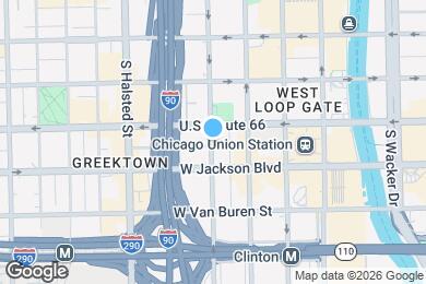 Map image of the property - 165 North Des Plaines Street-GO FL7-ID747