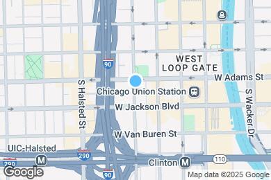 Map image of the property - 165 S Desplaines St