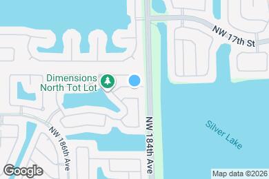 Map image of the property - 18430 NW 21st St