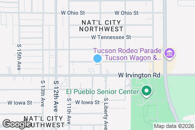 Map image of the property - 4842 S Liberty Ave