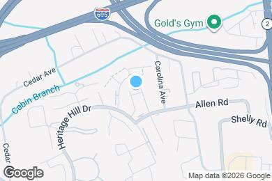 Map image of the property - 6450 Washington Square