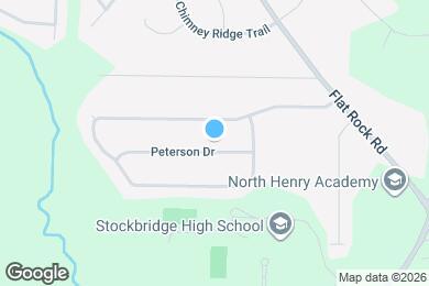 Map image of the property - 412 Peterson Dr