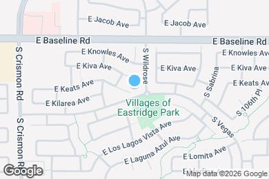 Map image of the property - 10266 E Keats Cir