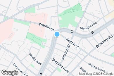 Map image of the property - 1444 Commonwealth Ave