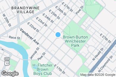 Map image of the property - 2234 N Pine St