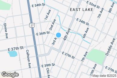 Map image of the property - 3602 3rd Ave