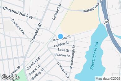 Map image of the property - 5 Pomham St
