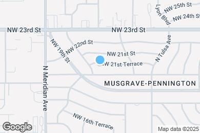 Map image of the property - 4316 NW 21st Terrace