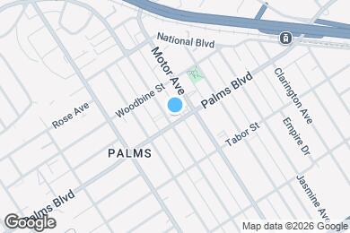 Map image of the property - 3462 Mentone Ave