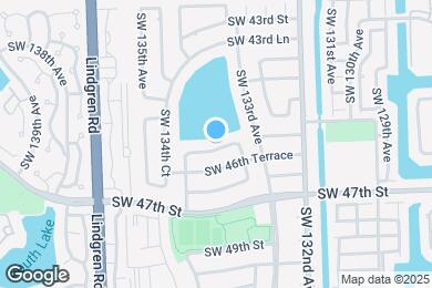 Map image of the property - 13351 SW 46th St