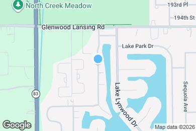 Map image of the property - 19533 Lake Shore Dr