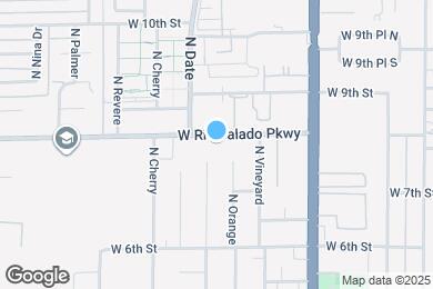 Map image of the property - 553 W Rio Salado Pkwy