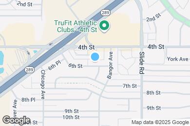 Map image of the property - 5414 6th St