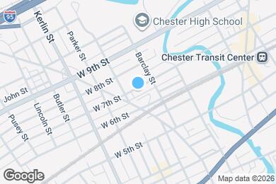 Map image of the property - 323 W 7th St