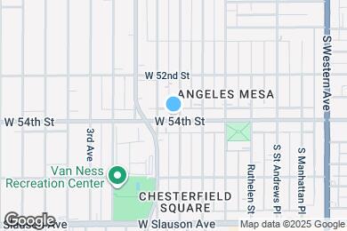 Map image of the property - 2109 1/2 W 54th St