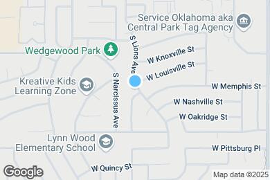 Map image of the property - 1100 S. Maple Pl.