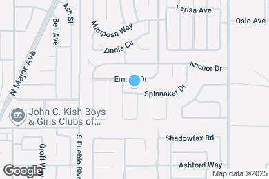 Map image of the property - 108 Spinnaker Dr