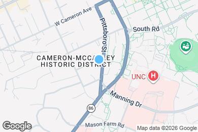 Map image of the property - 404 Pittsboro St