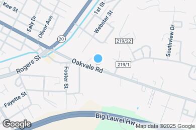 Map image of the property - 203 Oakvale Rd