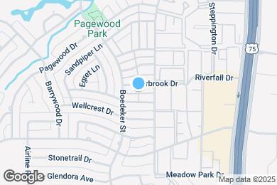 Map image of the property - 7615 Woodthrush Dr