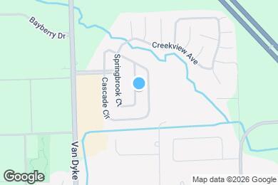 Map image of the property - 11968 Springbrook Ct