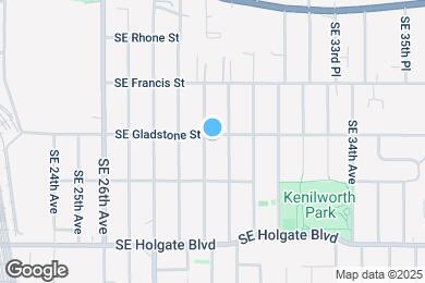 Map image of the property - 2910 SE Gladstone St