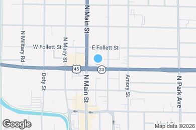 Map image of the property - 23 E Johnson St