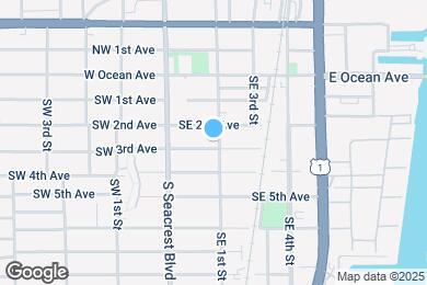 Map image of the property - 145 SE 3rd Ave