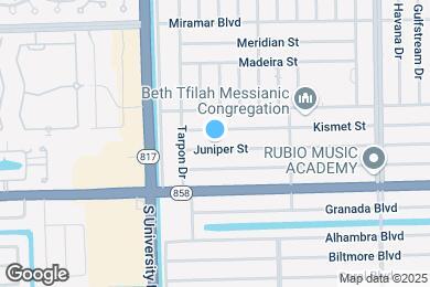 Map image of the property - 7921 Juniper St