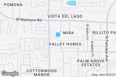 Map image of the property - 1326 W Hadley St