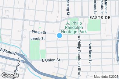 Map image of the property - 611 Jessie St
