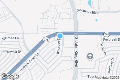 Map image of the property - 1837 Wildrose Dr