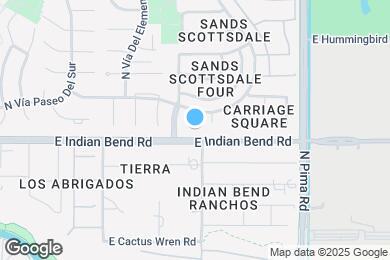 Map image of the property - 7007 N Vía De Manana