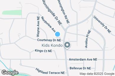 Map image of the property - 1304 Northview Ave NE