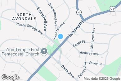 Map image of the property - 3900 Rose Hill Ave