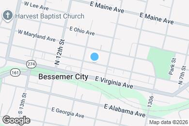 Map image of the property - 209 E Washington Ave