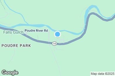 Map image of the property - 9996 Poudre Canyon Rd