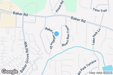 Map image of the property - 4818 Baker Plantation Dr