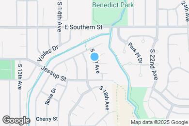 Map image of the property - 549 S 17th Ave