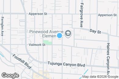 Map image of the property - 10119 Pinewood Ave