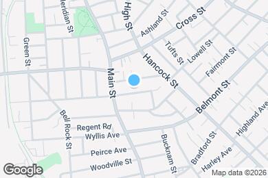 Map image of the property - 26 Clarendon St