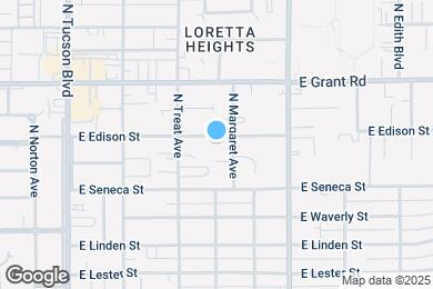 Map image of the property - 2844 E Edison St