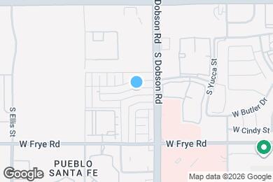 Map image of the property - 2074 W Butler Dr