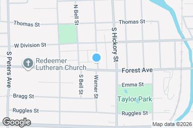 Map image of the property - 46 S Butler St