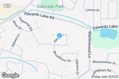 Map image of the property - 1021 Dawn Dr