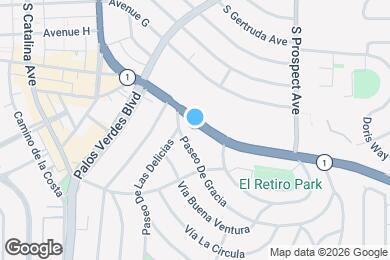 Map image of the property - 6150 S Pacific Coast Hwy