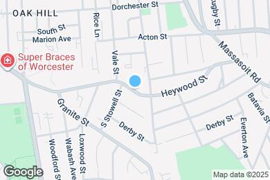 Map image of the property - 1 Rosamond St