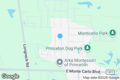 Map image of the property - 1902 Marquette Dr